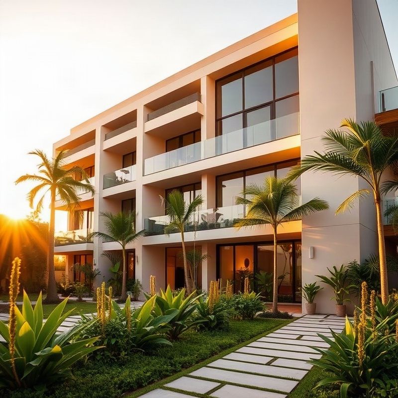 Fachada de edifício residencial de alto padrão em Porto Alegre